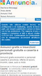 Mobile Screenshot of caserta.annuncia.it