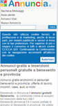 Mobile Screenshot of benevento.annuncia.it