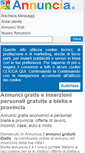 Mobile Screenshot of biella.annuncia.it