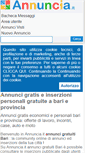 Mobile Screenshot of bari.annuncia.it