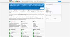 Desktop Screenshot of ancona.annuncia.it